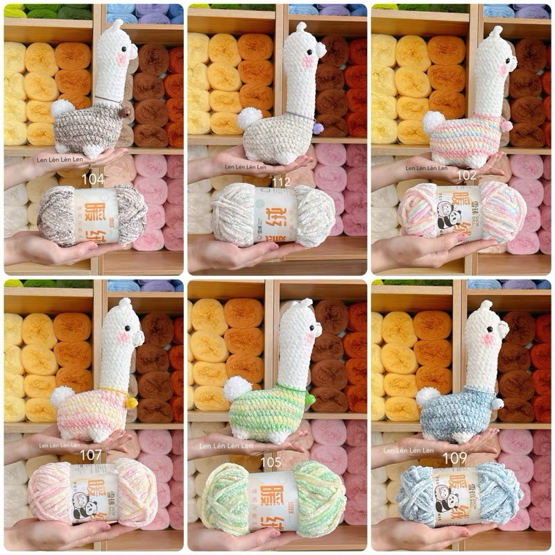 LEN NHUNG CHENILLE 100G