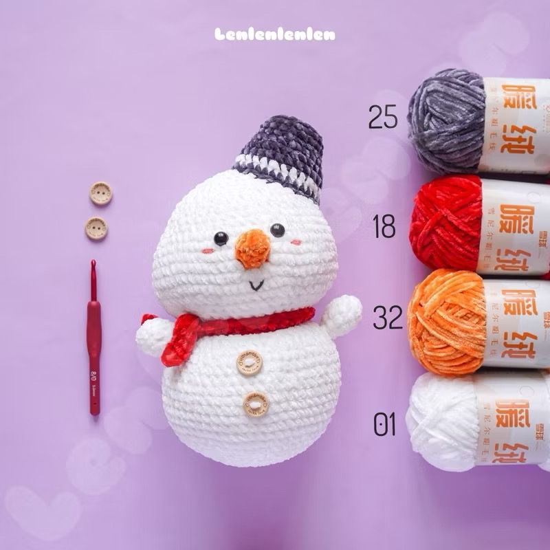 LEN NHUNG CHENILLE 100G