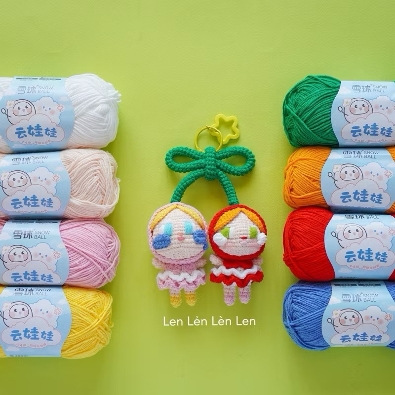 LEN BABY YARN SNOWBALL 40g