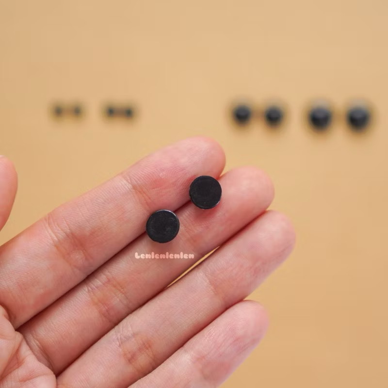 [Túi 5 cặp] Mắt Dán Thú Bông, mắt tròn, mắt oval (không kèm chốt)