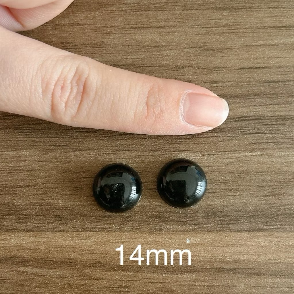 [Túi 5 cặp] Mắt Dán Thú Bông, mắt tròn, mắt oval (không kèm chốt)