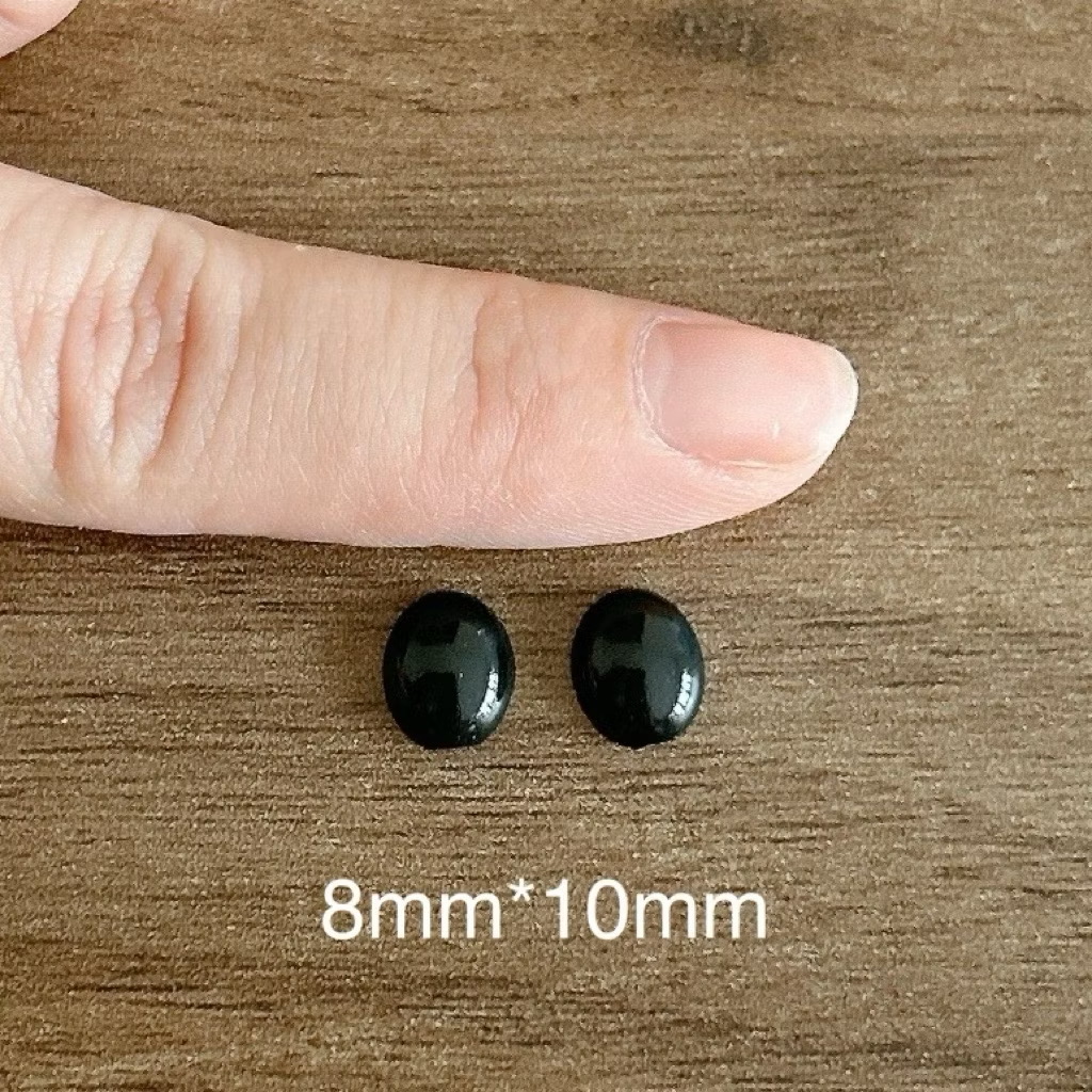 [Túi 5 cặp] Mắt Dán Thú Bông, mắt tròn, mắt oval (không kèm chốt)