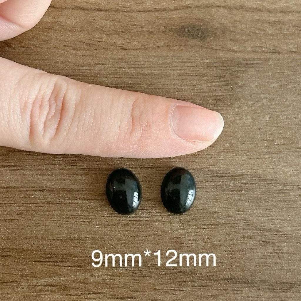 [Túi 5 cặp] Mắt Dán Thú Bông, mắt tròn, mắt oval (không kèm chốt)