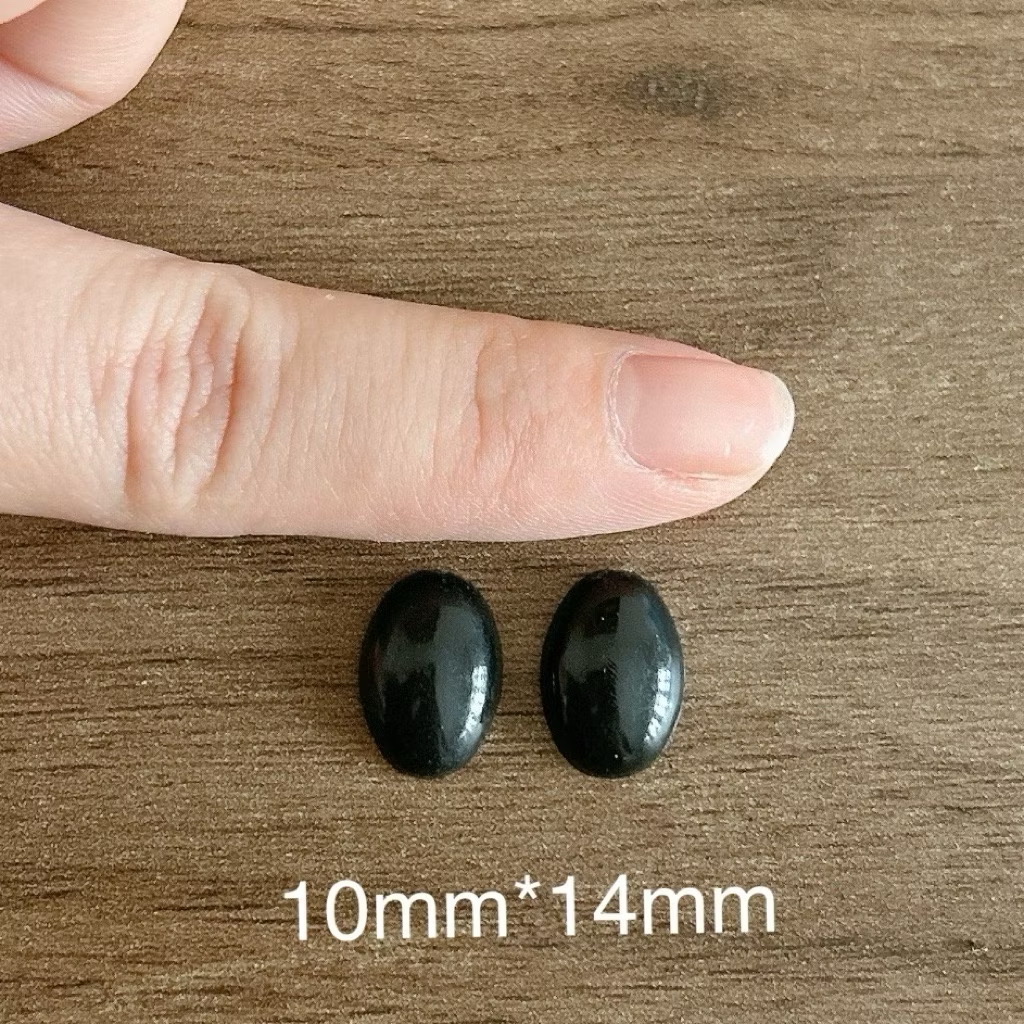 [Túi 5 cặp] Mắt Dán Thú Bông, mắt tròn, mắt oval (không kèm chốt)