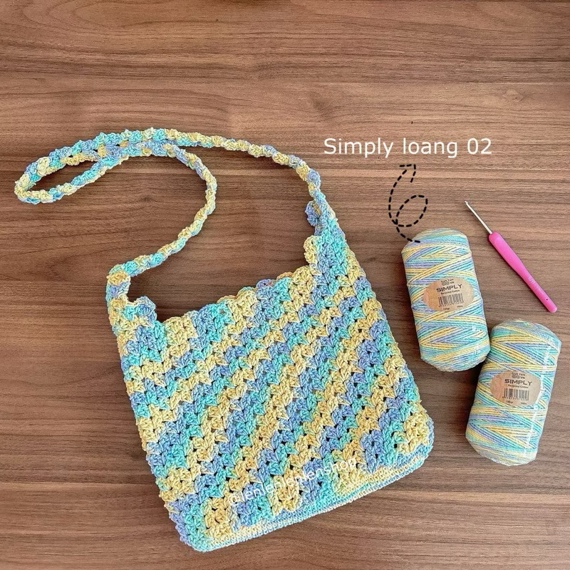 Len Sợi Simply Craft Yarn chính hãng