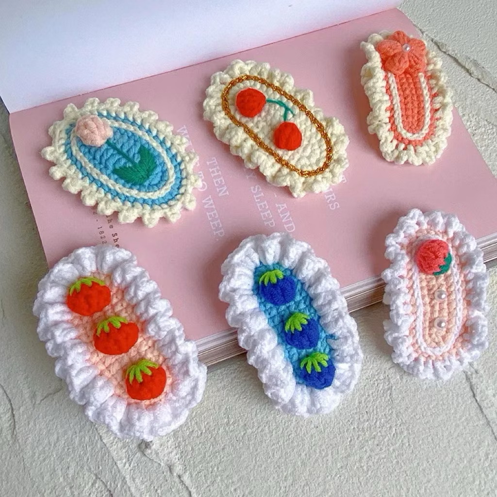 Phôi Kẹp Tóc 5cm Set 10 Cái