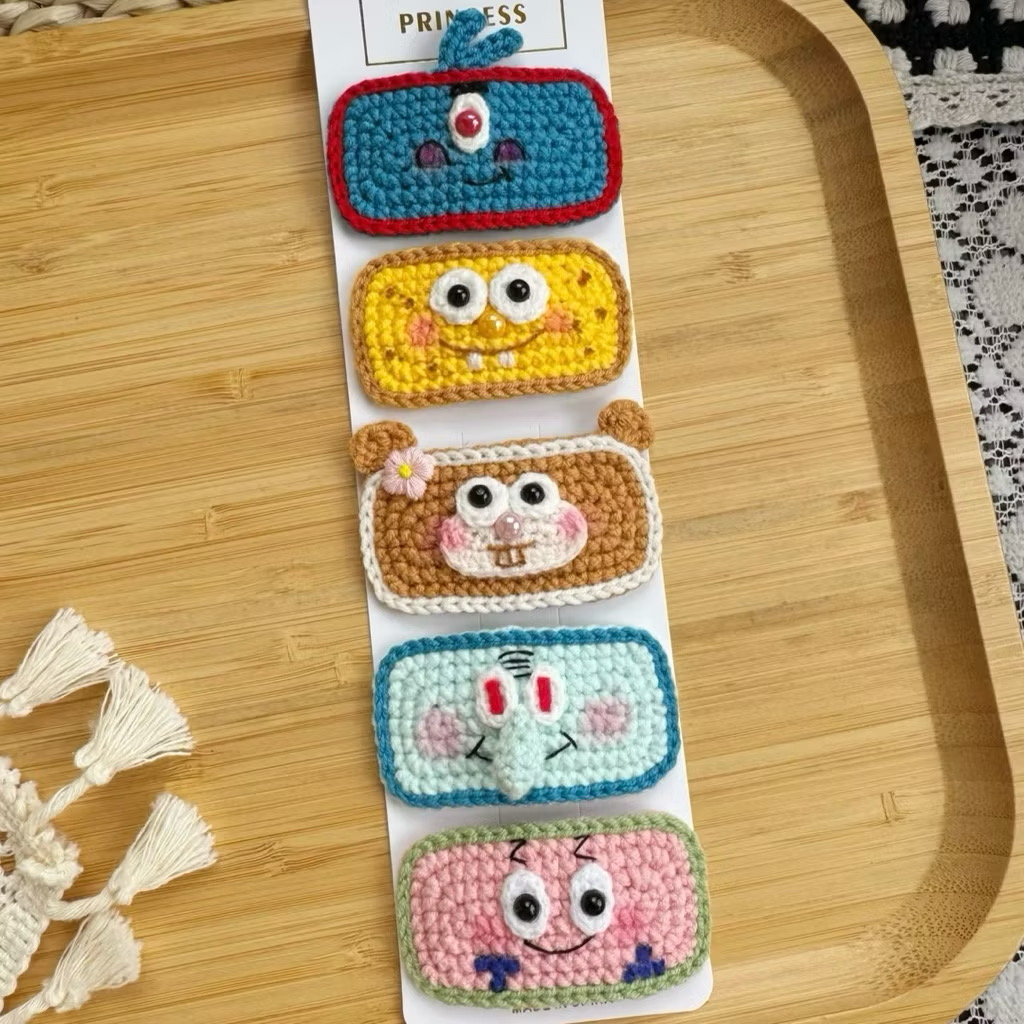 Phôi Kẹp Tóc 5cm Set 10 Cái