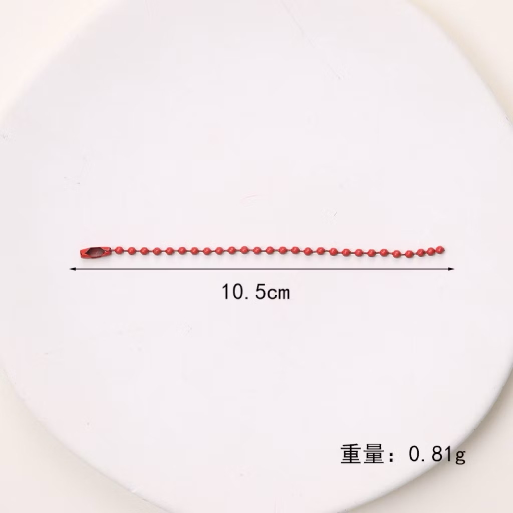 [Túi 10 cái] Móc khóa bi nhiều màu – Phụ kiện handmade