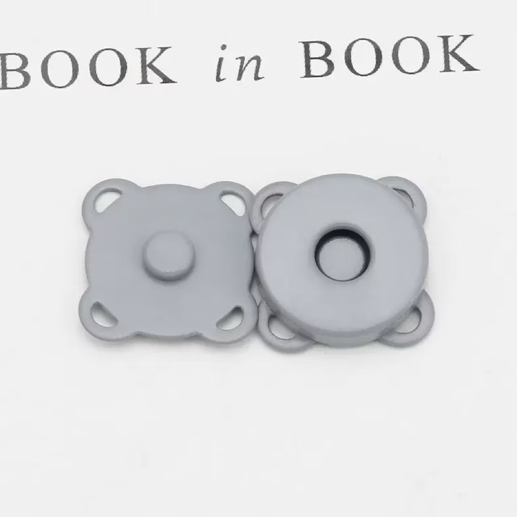 Nút Hít Nam Châm - Khuy nam châm gài túi/ví, phụ kiện túi handmade, không gỉ