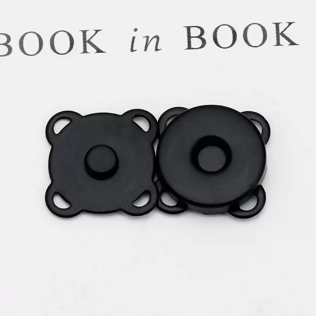 Nút Hít Nam Châm - Khuy nam châm gài túi/ví, phụ kiện túi handmade, không gỉ