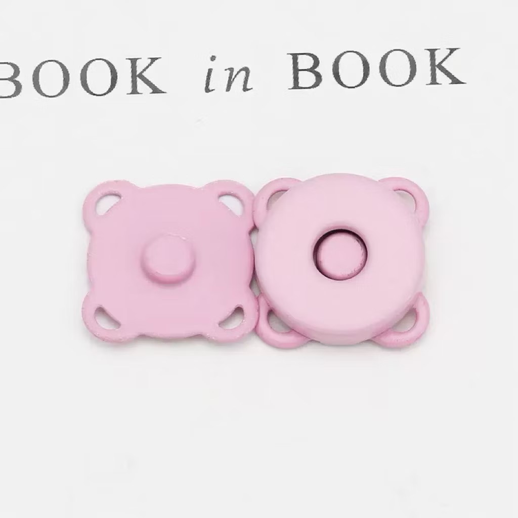 Nút Hít Nam Châm - Khuy nam châm gài túi/ví, phụ kiện túi handmade, không gỉ