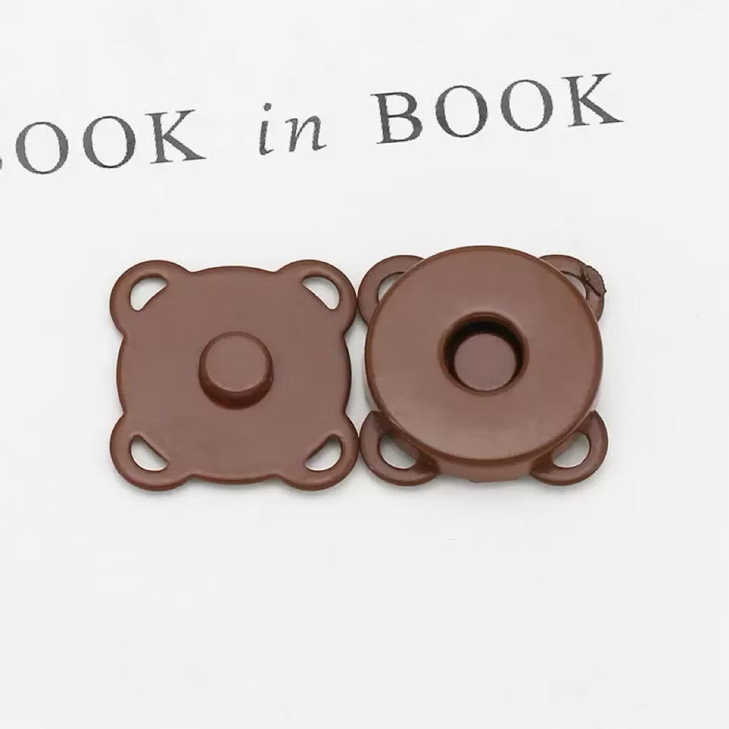 Nút Hít Nam Châm - Khuy nam châm gài túi/ví, phụ kiện túi handmade, không gỉ