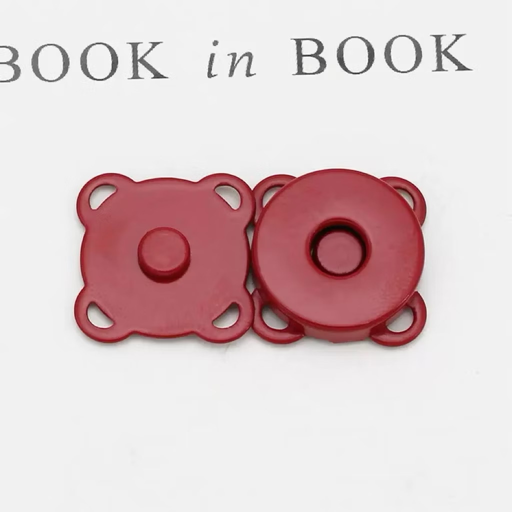 Nút Hít Nam Châm - Khuy nam châm gài túi/ví, phụ kiện túi handmade, không gỉ