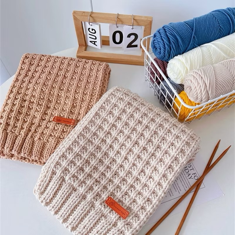 Len Cotton Love 100g - len đan móc khăn, mũ