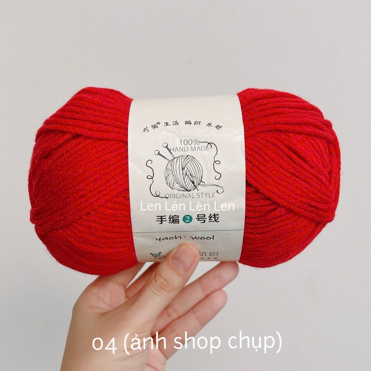LEN YAOH WOOL 100G – Len Sợi To Móc Khăn, Mũ, Áo