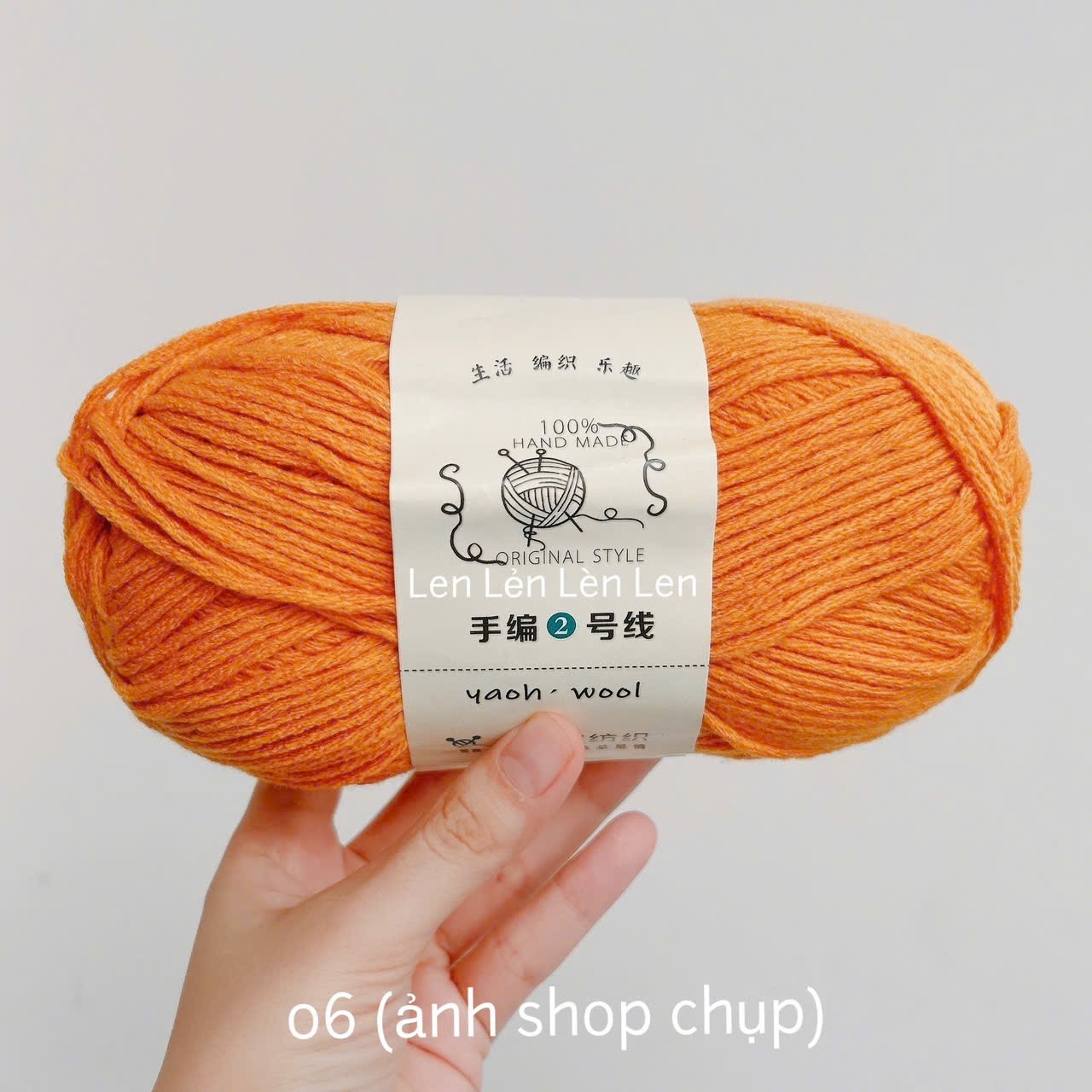 LEN YAOH WOOL 100G – Len Sợi To Móc Khăn, Mũ, Áo