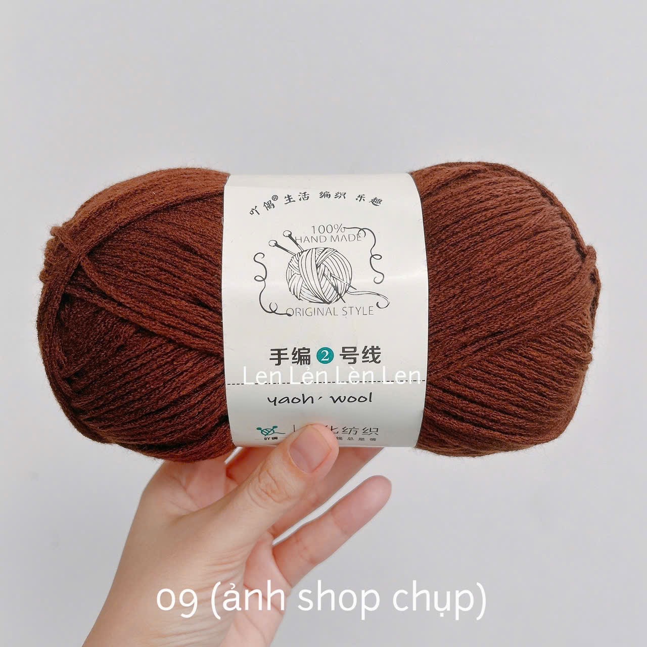 LEN YAOH WOOL 100G – Len Sợi To Móc Khăn, Mũ, Áo