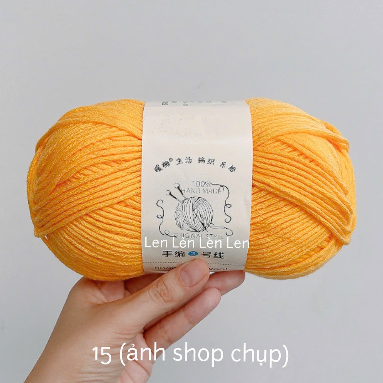 LEN YAOH WOOL 100G – Len Sợi To Móc Khăn, Mũ, Áo