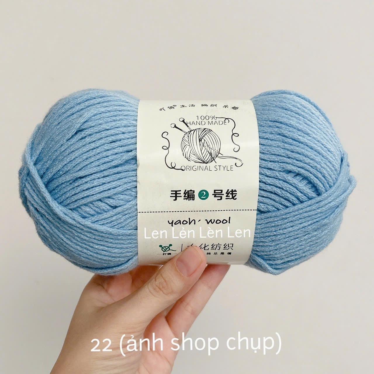 LEN YAOH WOOL 100G – Len Sợi To Móc Khăn, Mũ, Áo
