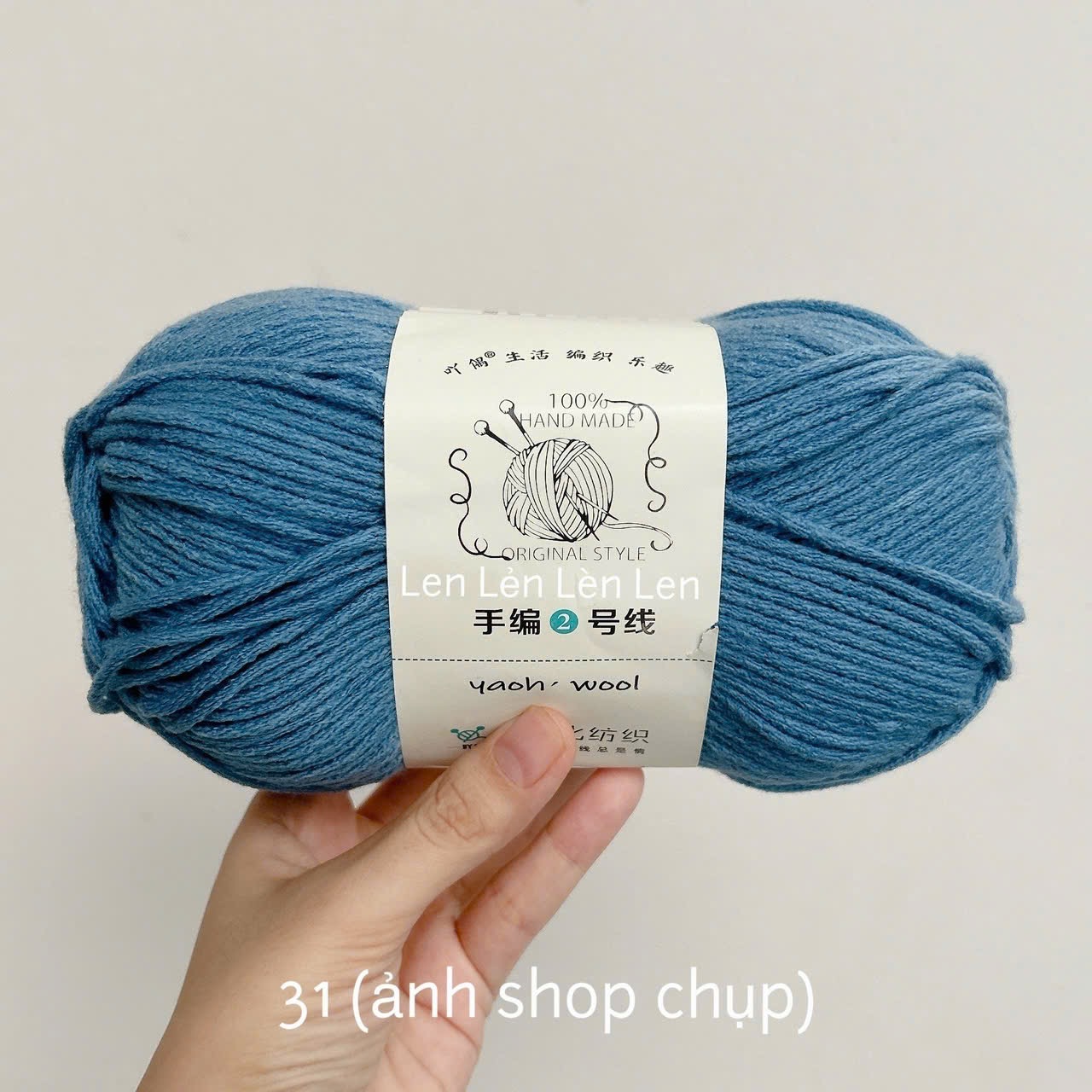 LEN YAOH WOOL 100G – Len Sợi To Móc Khăn, Mũ, Áo