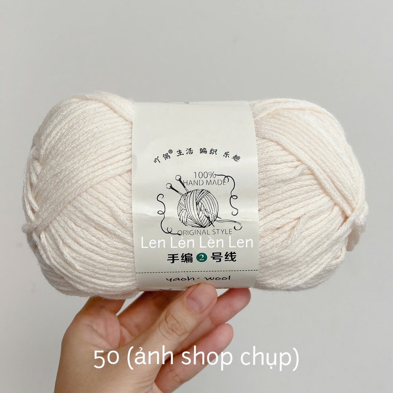 LEN YAOH WOOL 100G – Len Sợi To Móc Khăn, Mũ, Áo
