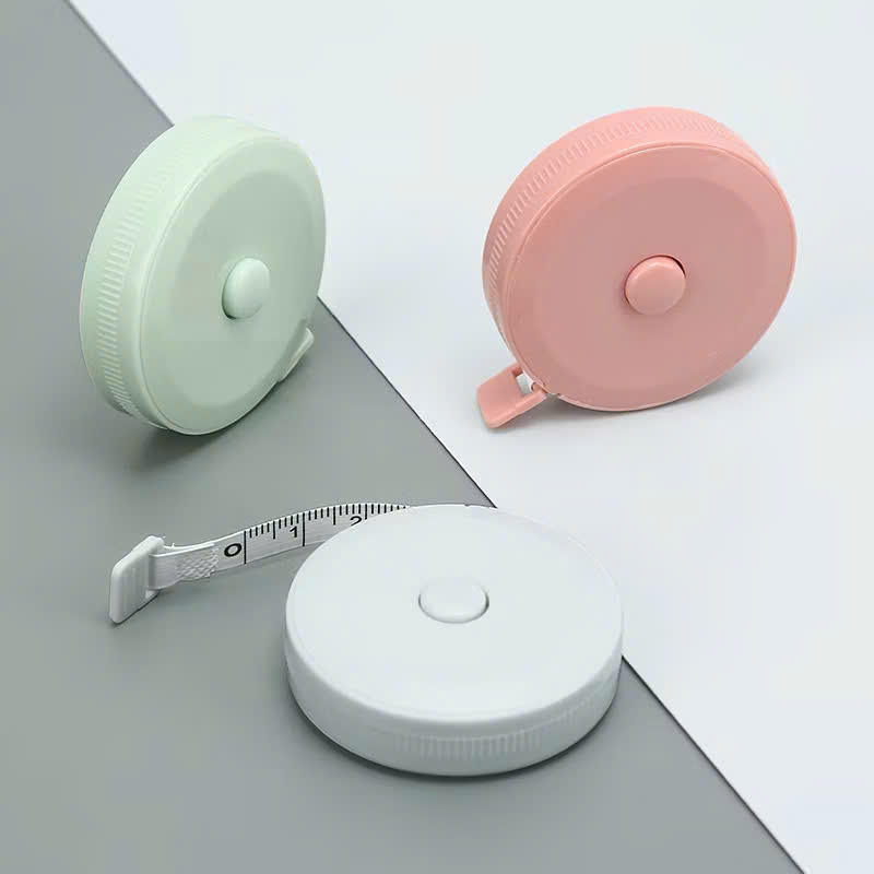 Thước Dây Cuộn Tròn, thước dây rút mini 150cm, màu ngẫu nhiên