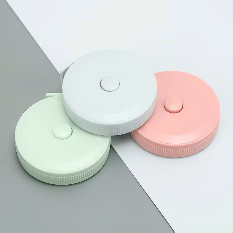 Thước Dây Cuộn Tròn, thước dây rút mini 150cm, màu ngẫu nhiên