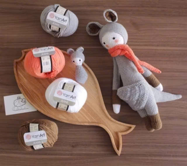 Phấn má cho thú bông - Hôp phấn tô má, trang điểm Amigurumi, tô má búp bê