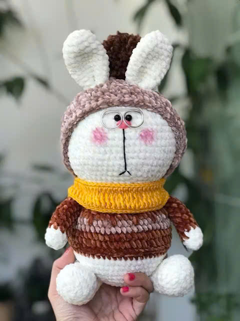 Phấn má cho thú bông - Hôp phấn tô má, trang điểm Amigurumi, tô má búp bê