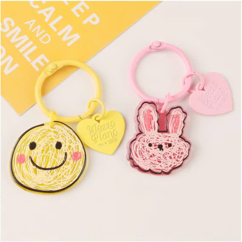 Móc Khóa Hoạt Hình Dễ Thương