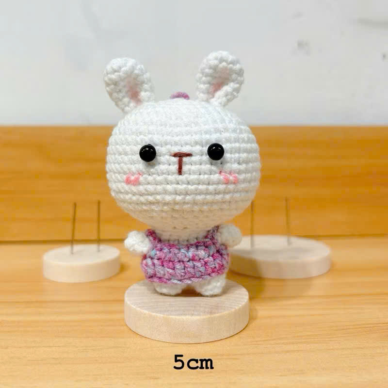 Đế Gỗ Cắm Búp Bê, thú bông, đế trưng bày đồ handmade