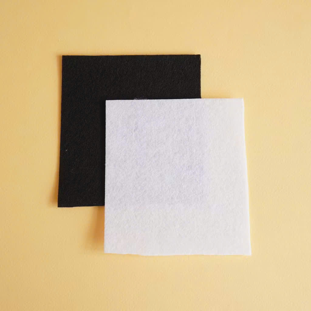 Vải Nỉ Handmade 10x10cm - miếng nỉ đủ màu, dày mịn, làm đồ handmade