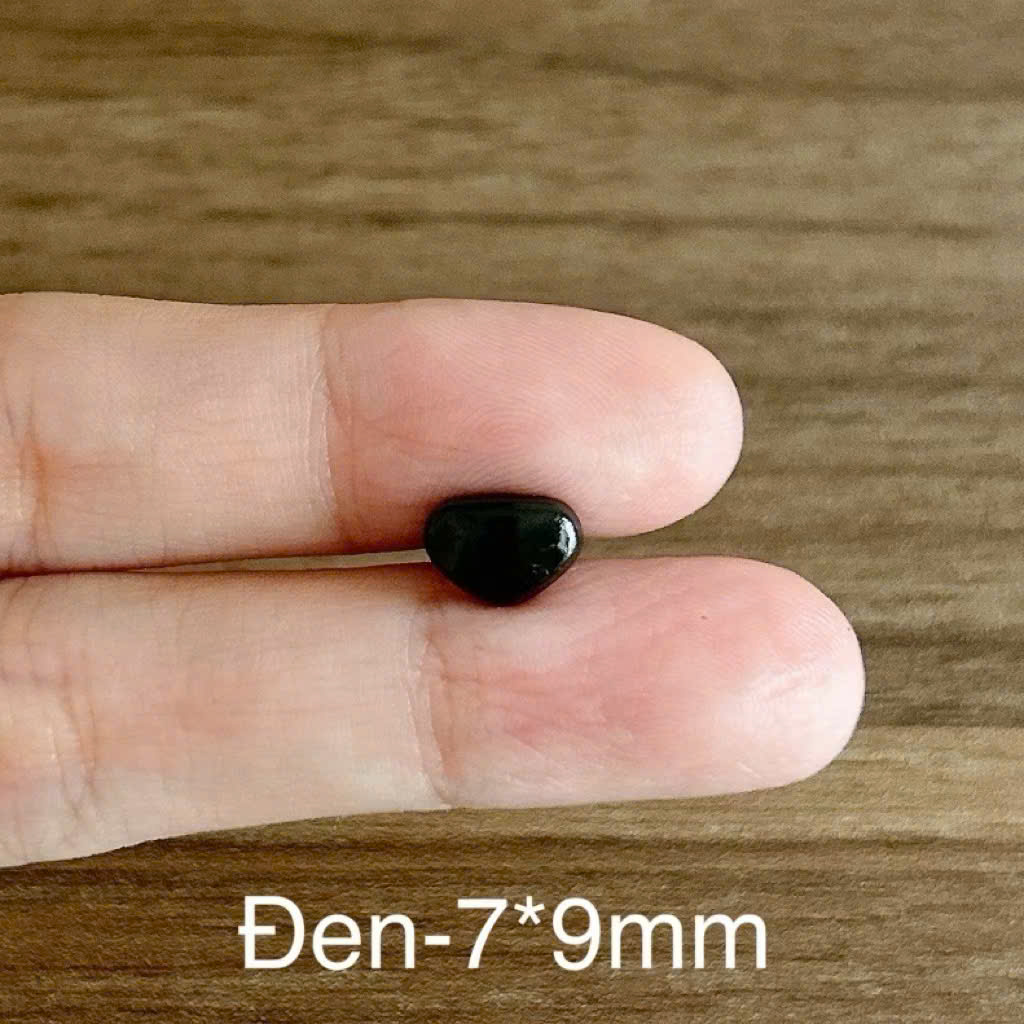 [Túi 5 cái kèm chốt] Mũi thú nhựa an toàn làm thú bông Amigurumi