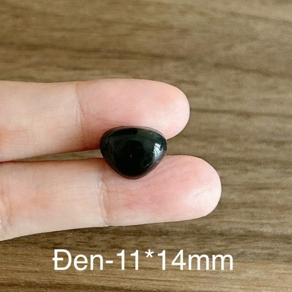 [Túi 5 cái kèm chốt] Mũi thú nhựa an toàn làm thú bông Amigurumi