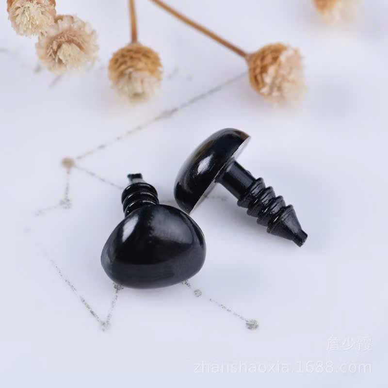 [Túi 5 cái kèm chốt] Mũi thú nhựa an toàn làm thú bông Amigurumi