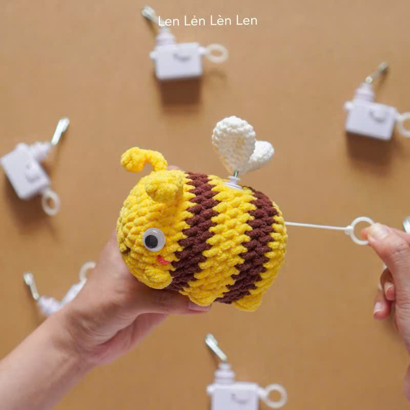 Lõi quay gắn thú bông/thú len/đồ handmade