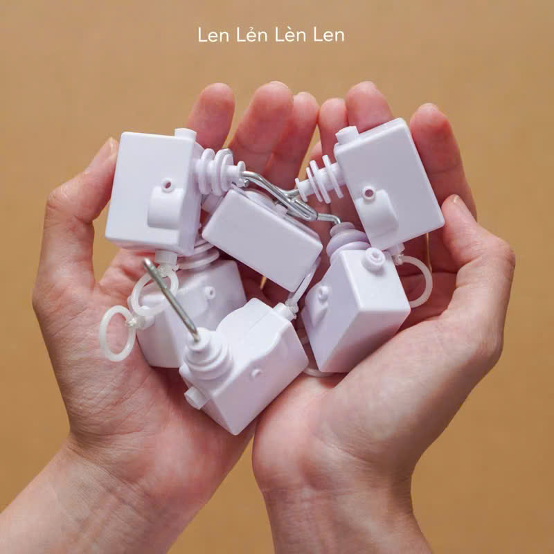 Lõi quay gắn thú bông/thú len/đồ handmade