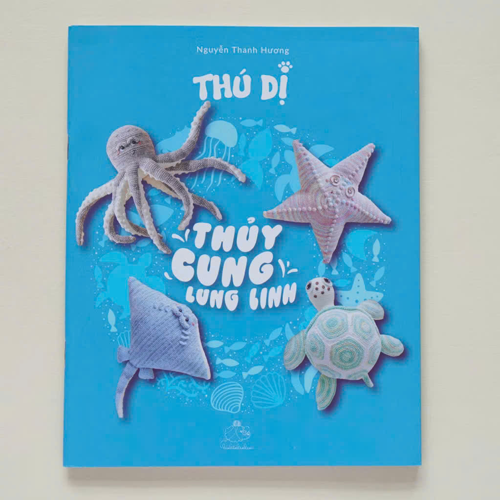 Seri Thú Dị, sách hướng dẫn móc thú bông Amigurumi