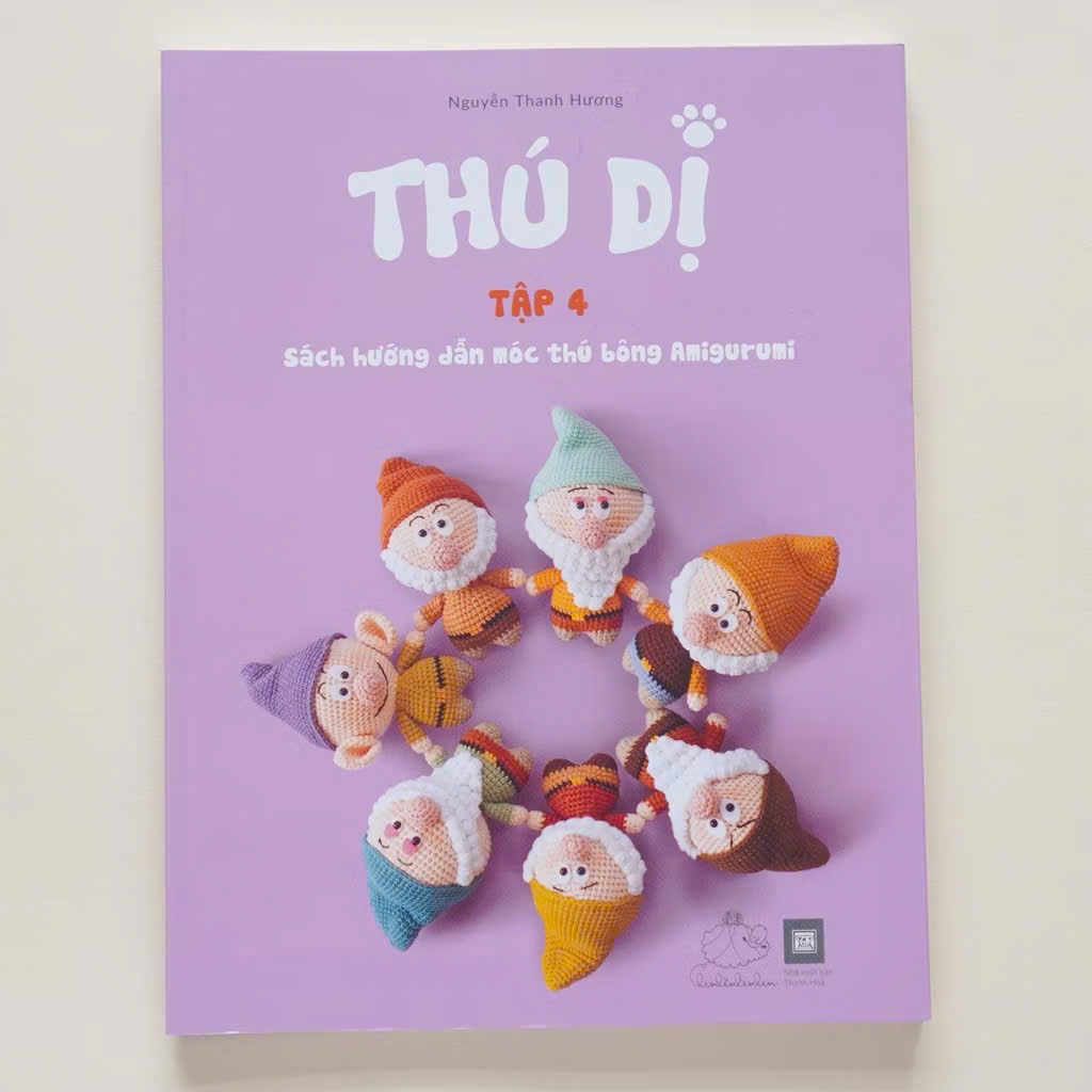 Seri Thú Dị, sách hướng dẫn móc thú bông Amigurumi
