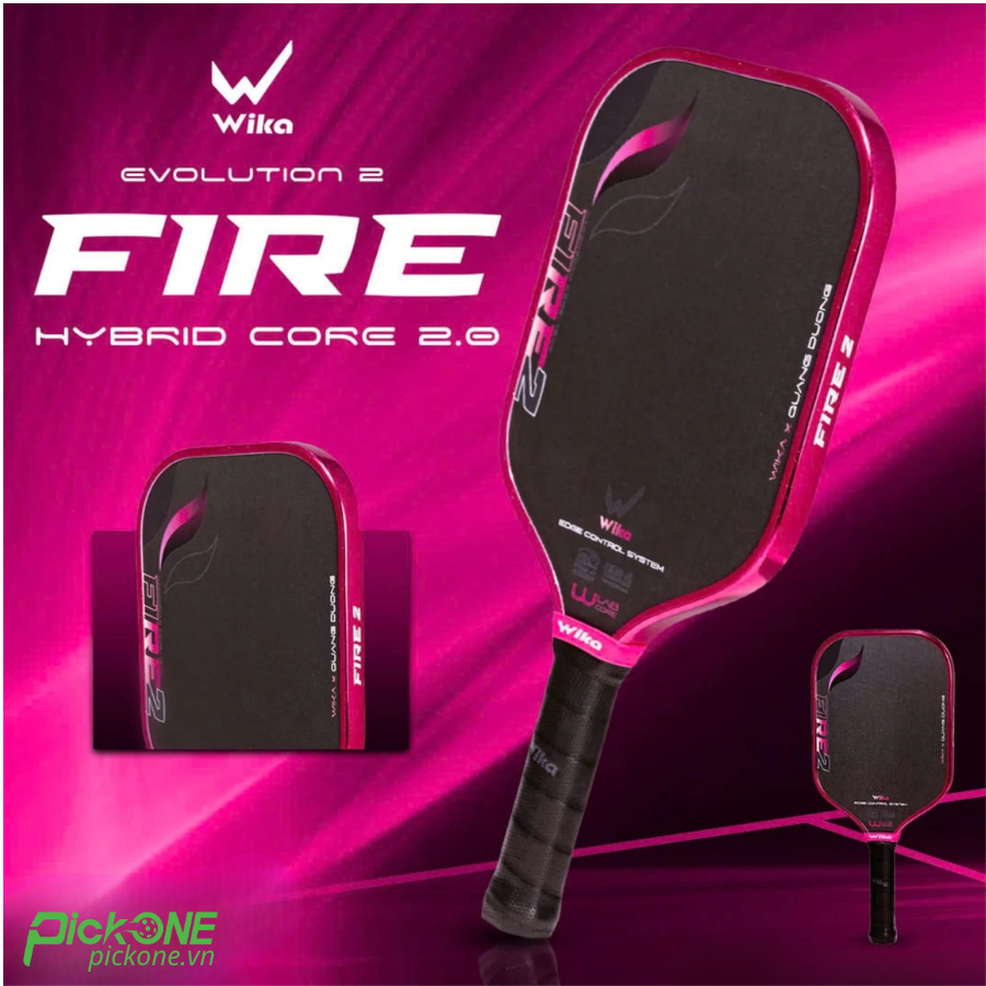 Vợt pickleball Wika QD Fire 2