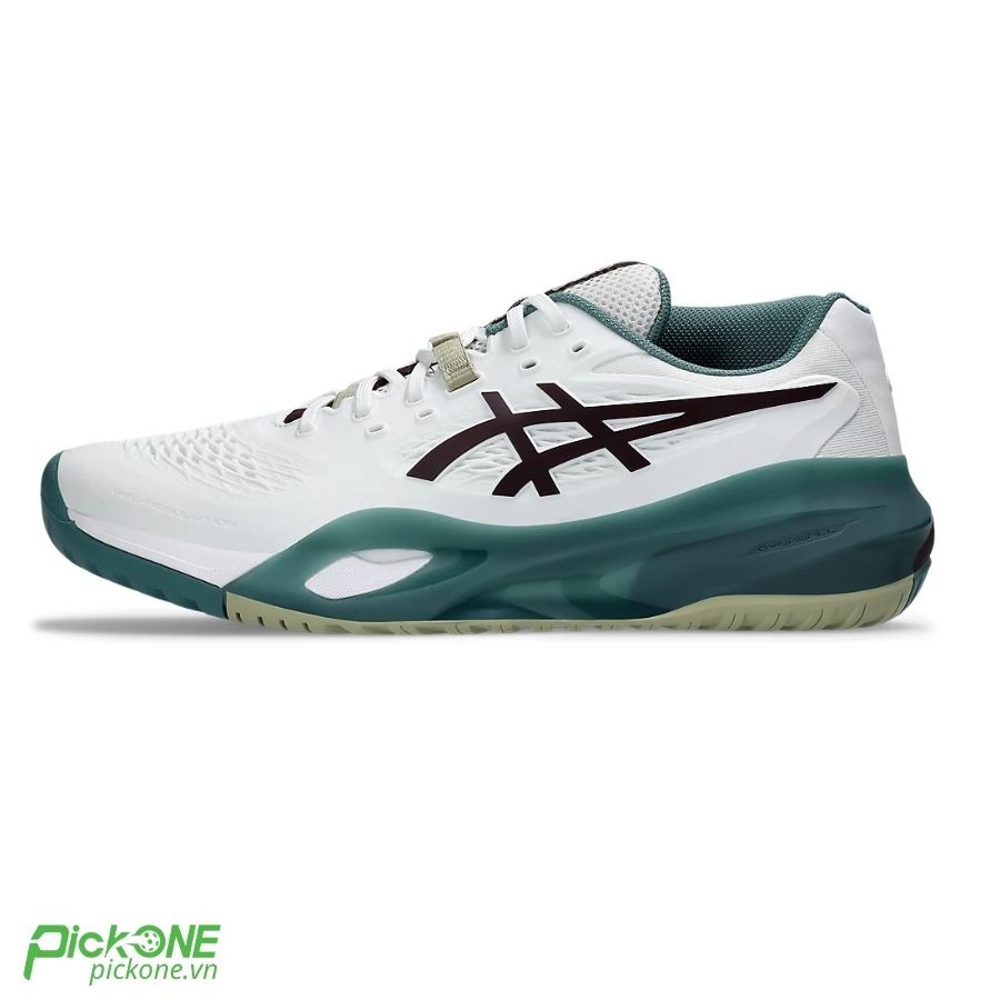 Giày Pickleball/Tennis Asics GEL-RESOLUTION X White/Dark Aubergine 1041A481.104