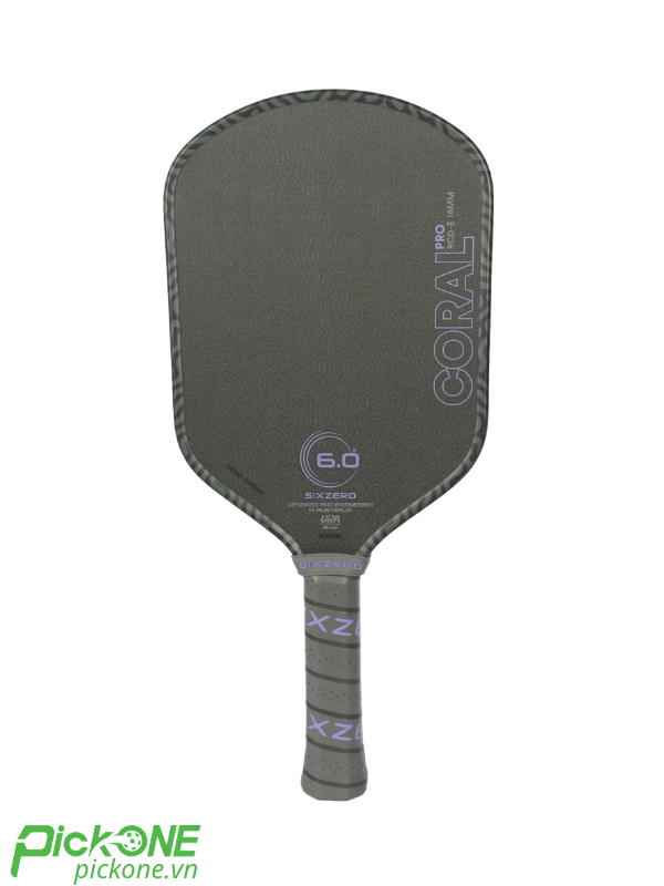 Vợt Pickleball Six Zero Coral Pro 16mm
