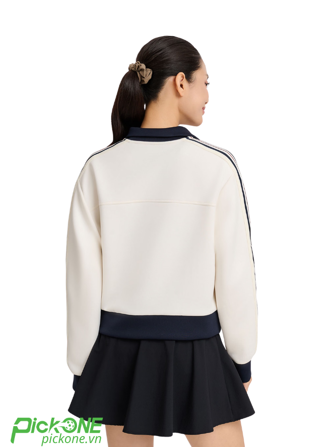 Áo khoác thể thao nữ Coolmate Studio be