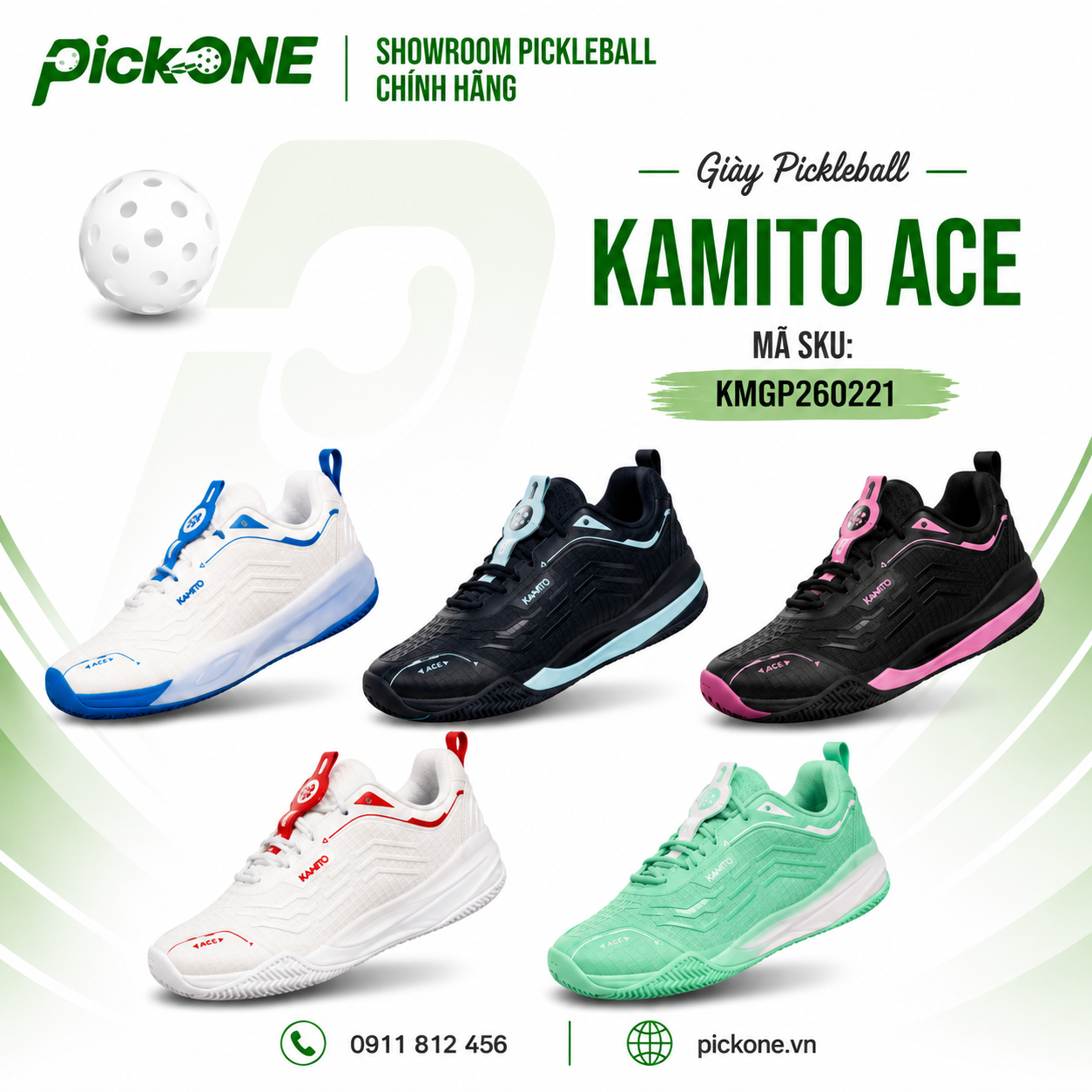 Giày Pickleball Kamito ACE
