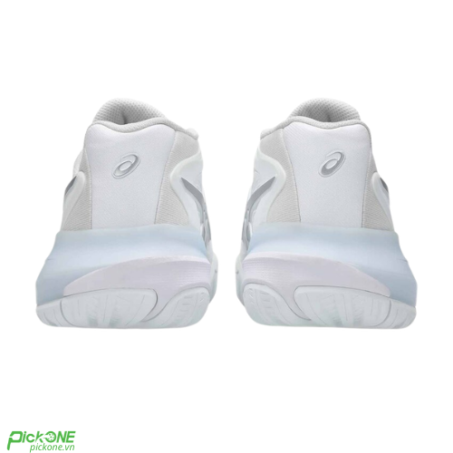 Giày Pickleball Nữ Asics GEL-RESOLUTION X WHITE/PURE SILVER