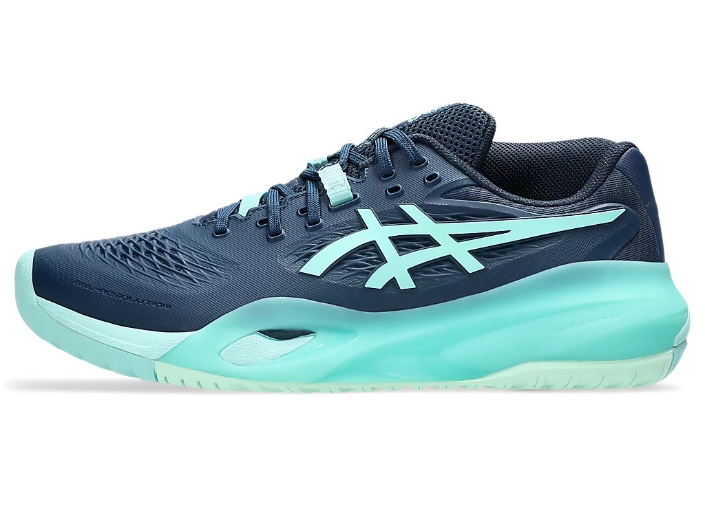 Giày Pickleball/Tennis Asics GEL-RESOLUTION X Night Sky/Illuminate Mint 1041A481.404