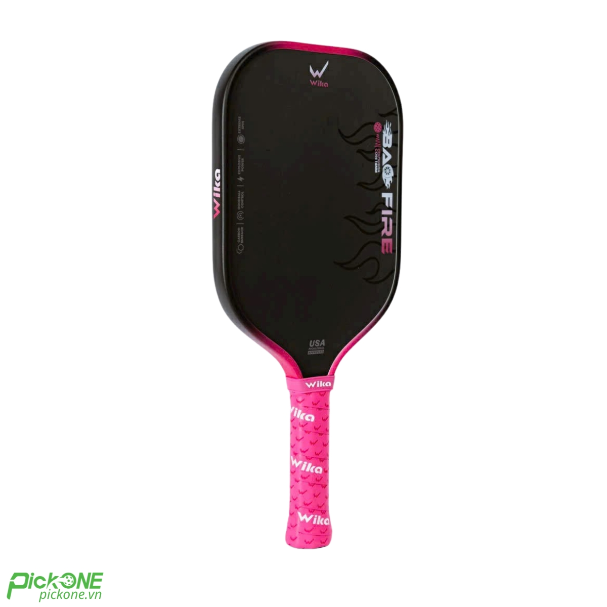 Vợt Pickleball Wika Bao Duong Bao Fire 1