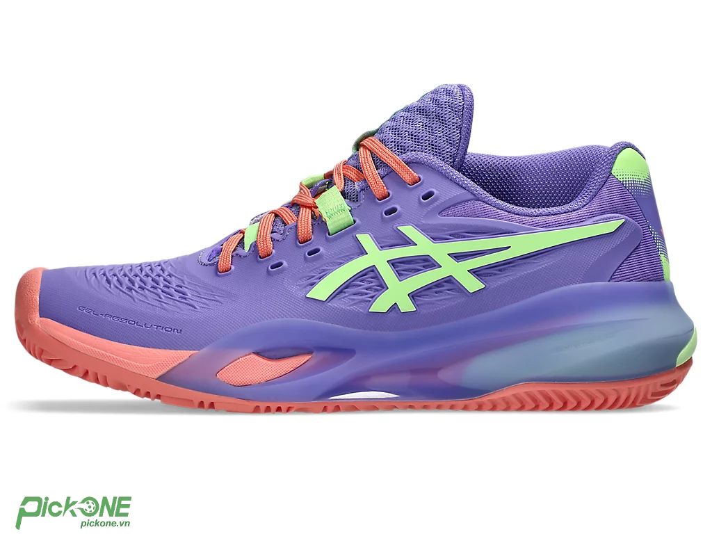 Giày Pickleball ASICS Gel-Resolution X Padel AMETHYST/ILLUMINATE GREEN