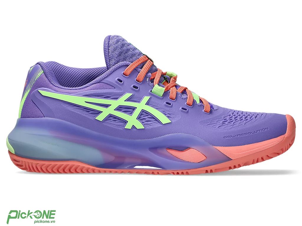 Giày Pickleball ASICS Gel-Resolution X Padel AMETHYST/ILLUMINATE GREEN