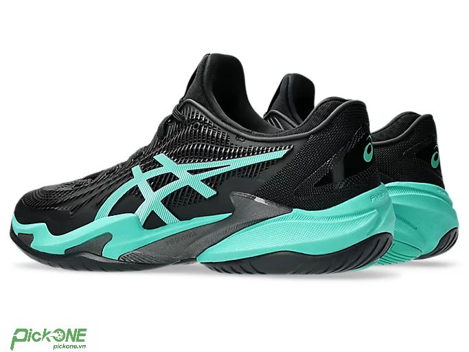 Giày Pickleball ASICS COURT FF 3 BLACK/AURORA GREEN